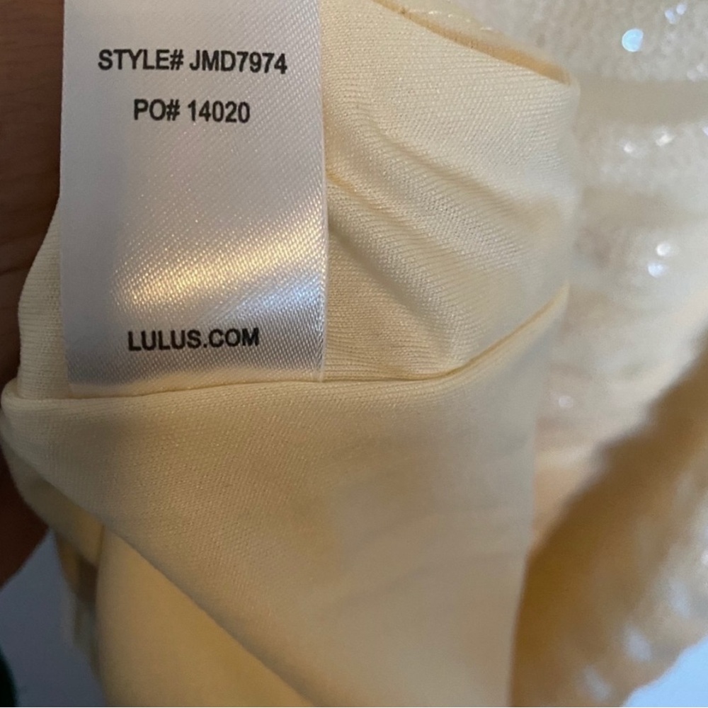NWT Lulus Magical Moonlight Sequin Bodycon Dress - Picture 8 of 9